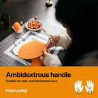 Fiskars Micro-Tip Scissors, Precision Cutting Shears, Titanium Blades & - Image 5