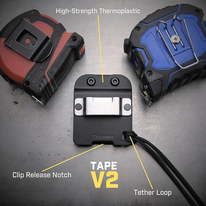 Holstery TapeMaster | Clip-On Tape Measure Holder - Image 3