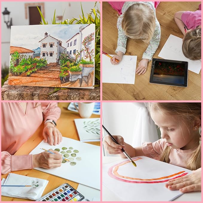 ESRICH Canvases for Painting 8x10In, 14 Pack Blank Canvas Boards Bulk - Image 5