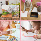 ESRICH Canvas Boards for Painting 8x10in, 28 Pack Bulk Canvases for Painting - Image 5