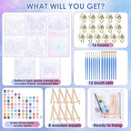 RoundFunny 8 Set Paint by Numbers Kit - Image 2