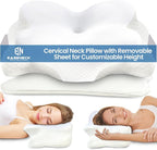 Cervical Neck Pillow for Sleeping, Ergonomic Contour Soft Non Collapsing Memory - Image 2