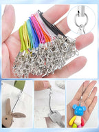 Evnlo Phone Charms Strap with Lobster Clasp, Lanyard Strap Cell Phone Charm - Image 2