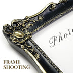 Cuspin 8x10 Picture Frame Black and Gold Frames, Vintage Ornate Resin Photo - Image 7