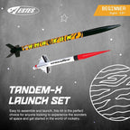 Estes 1469 Tandem X Rocket-Building Kit, Beginner Flying-Rocket Model Kit - Image 2
