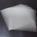 7 Mil Blank Mylar Stencil Sheet, 12 x 12 Inch Clear Plastic Sheets, Acetate by neglex
