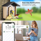 TT Nature Bird Feeder with Camera, Upgraded 1.5L Smart Birdhouse Al Identify - Image 5