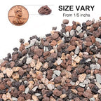 Pulovin 5lbs Mix Horticultural Lava Rocks - Image 2