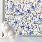 SOMWISE Rainbow Window Privacy Film, Heat Control, UV Blocking, Anti-Glare by somwise