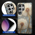 for Samsung Galaxy S25 Ultra Case, Dandelion Stained Glass Pattern Glossy 2 in - Image 6