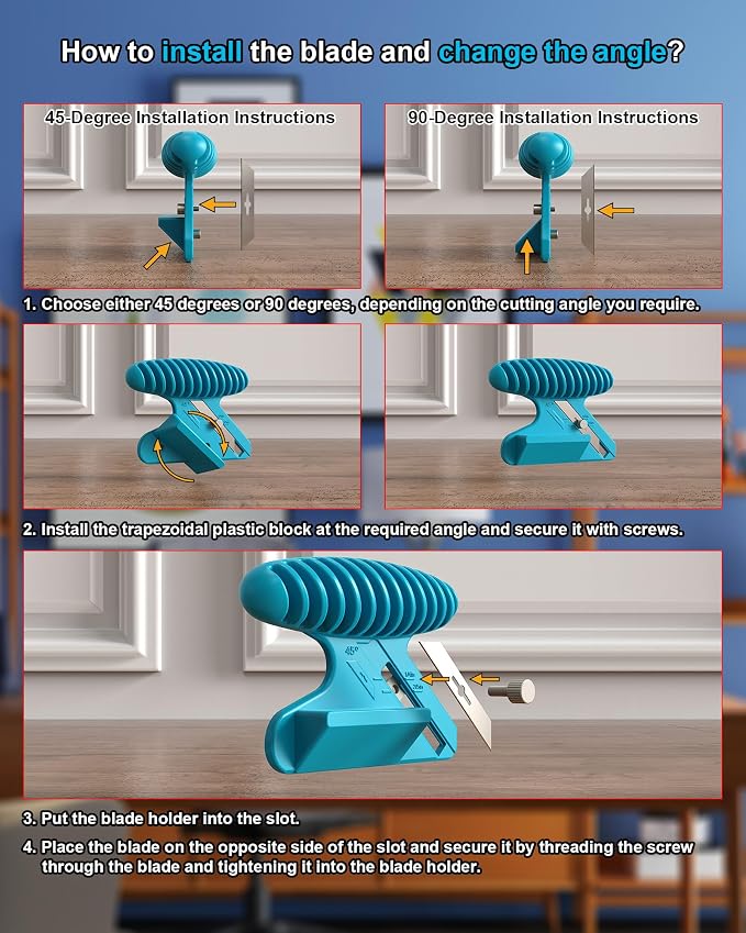 Foamboard Cutter Tool, FoamBoard Straight/Bevel Cutter Used to Cut Eva Foam - Image 6