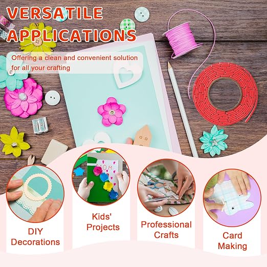 5 Roll Double Sided Foam Tape for Crafts - Image 5