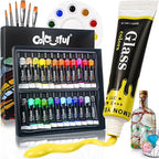 Colorful Stain Glass Paint Set by colorful