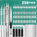 DIYSELF 250 Pcs Exacto Knife, Craft Knife, Hobby Knife, Precision Knife by DIYSELF