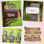 2 Inch Letter Stencils Symbol Numbers Craft Stencils, DIY Art Projects - Image 8