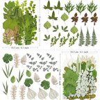 MIKIYA 84Pcs Pressed Dried Leaves - Image 6