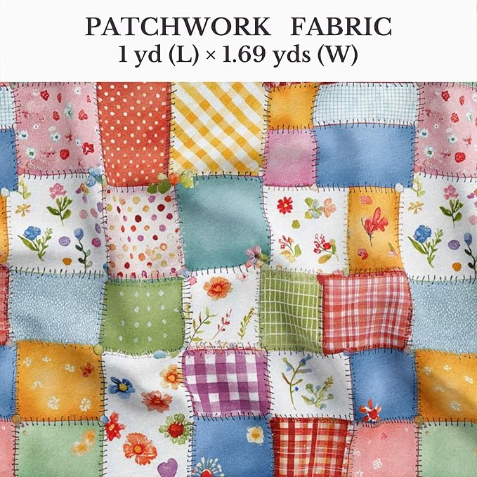 100% Cotton Fabric by the Yard – Turkish Quality Quilting & Sewing Fabric - Image 2