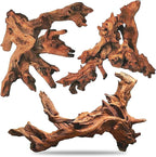 Hamiledyi Aquarium Driftwood 3PCS Natural Trunk Driftwood Assorted Branches by Hamiledyi