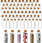 Patelai 72 Pcs Small Glass Jars by Patelai