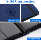Premium 9 Pocket Card Binder for 360 Cards, Fabmaker PU Cover Trading Card - Image 2