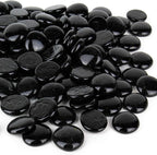 CYS EXCEL X-Large 1.1"-1.35" Black Glass Flat Gemstone Vase Fillers Multiple - Image 8