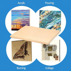 Falling in Art 2 Pack 14x18 Unfinished Birch Wood Panels Kit - Image 3