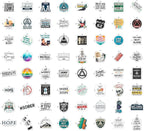 100Pcs Sobriety Stickers Bulk for Water Bottle, Laptop - Image 4