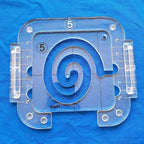 4PCS Free Motion Quilting Template Series 5 - Image 2