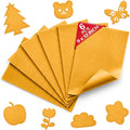 Gold Soft Felt Sheets for Crafts, 1.6mm Thick, Kids' Crafts, DIY Projects by Grainear