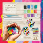 Hapinest Make Your Own Clay Handprint Bowl Kit - Image 3