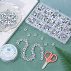 100pcs Sports Polymer Clay Beads Football Beads DIY Jewelry Making - Image 3