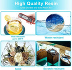 Teexpert Epoxy Resin Crystal Clear: 2 Gallon Epoxy Resin Kit Casting Resin Non - Image 4