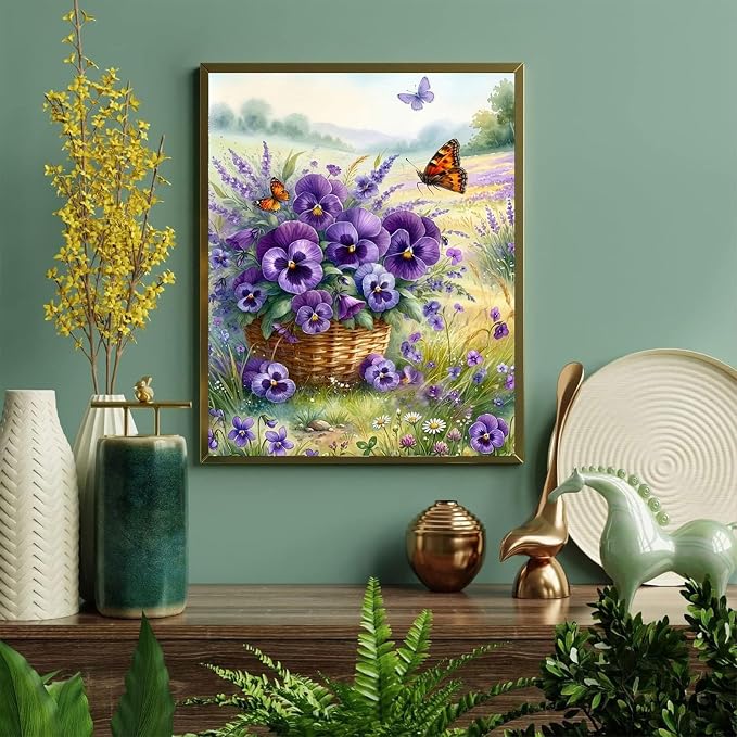 xackcme Paint by Numbers for Adults Flowers - Image 4