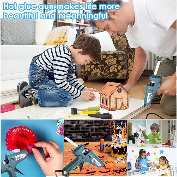 Professional Hot Glue Gun Kit, Full Size, - Image 8