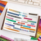 1200+ Pcs Quote Sticker for Journaling, Fun & Colorful Craft Letter Stickers - Image 5