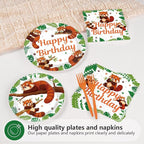96Pcs Red Panda Birthday Party Decorations - Image 4