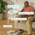 HoMedics Drift Sandscape Solid Wood Sand Table Stand Compatible - Image 3