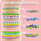 4mm Glass Seed Beads Waist Beads - Image 4