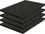 4 Pack Pick and Pluck Foam Sheets 16x12x0.5 Inch, Pre-Cut Grid Foam by PINGMIC