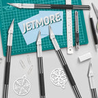 Jetmore 10 Pack Exacto Knife Set, Precision Hobby Knife - Image 5