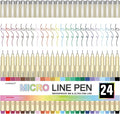 05 Micro Pen, Waterproof Archival Ink, 0.48mm Fineliner Ink Pens by CHARSOCO