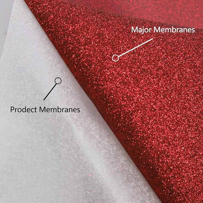 TUMIYA Glitter Red HTV - Image 2