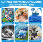 ESRICH Stretched Canvas for Painting 5x7, 60 Pack Small Canvases for Painting - Image 5