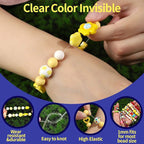 FANDAMEI 1mm Elastic Bracelet String Cord, Crystal Stretch Bead Cord - Image 3