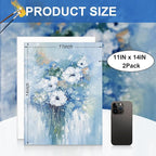 ESRICH Canvas Boards for Painting, 2 Pack Canvas for Painting 11x14 Cotton - Image 2