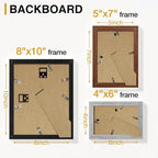 Vittanly 15 Pack Picture Frames Collage Wall Decor, Gallery Frame Set - Image 8