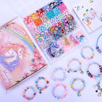 AIPRIDY 3200 Pieces Girls Toys Bracelet Making Kit, Unicorn/Mermaid Clay Beads - Image 5