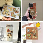 PRSTINCOL 116Pcs Vintage Stickers - Image 5