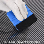Durable Black Felt Edge Vinyl Squeegee Tool 4-Inch | Car Vinyl Film Wrapping - Image 5
