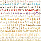 SANNIX 350Pcs Charms for Jewelry Making by SANNIX